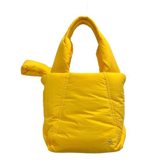 Street Level Hazel Mini Nylon Tote Yellow Women’s - Picture 1 of 8